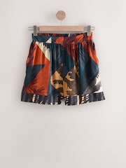 Black/Brown Summer Beach Shorts 2 Pack - Image 7 of 10
