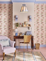 Cath Kidston Pink Rose Flutter 10M Wallpaper - Image 1 of 4