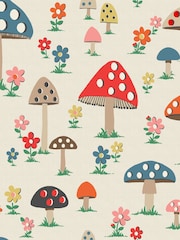 Cath Kidston Multi Mushrooms Wallpaper - Image 4 of 6