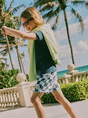 Abercrombie & Fitch Blue Swim Trunks - Изображение 2 из 5