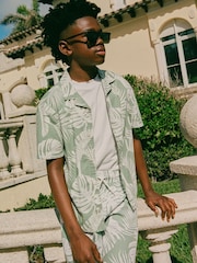 Abercrombie & Fitch Green Swim Trunks - Image 2 of 5
