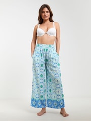 JD Williams Blue Beach to Beach Trousers - Image 1 of 4
