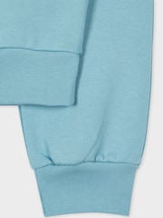 Paul Smith Blue Zebra Logo 100% Cotton Jumper - Image 2 of 3
