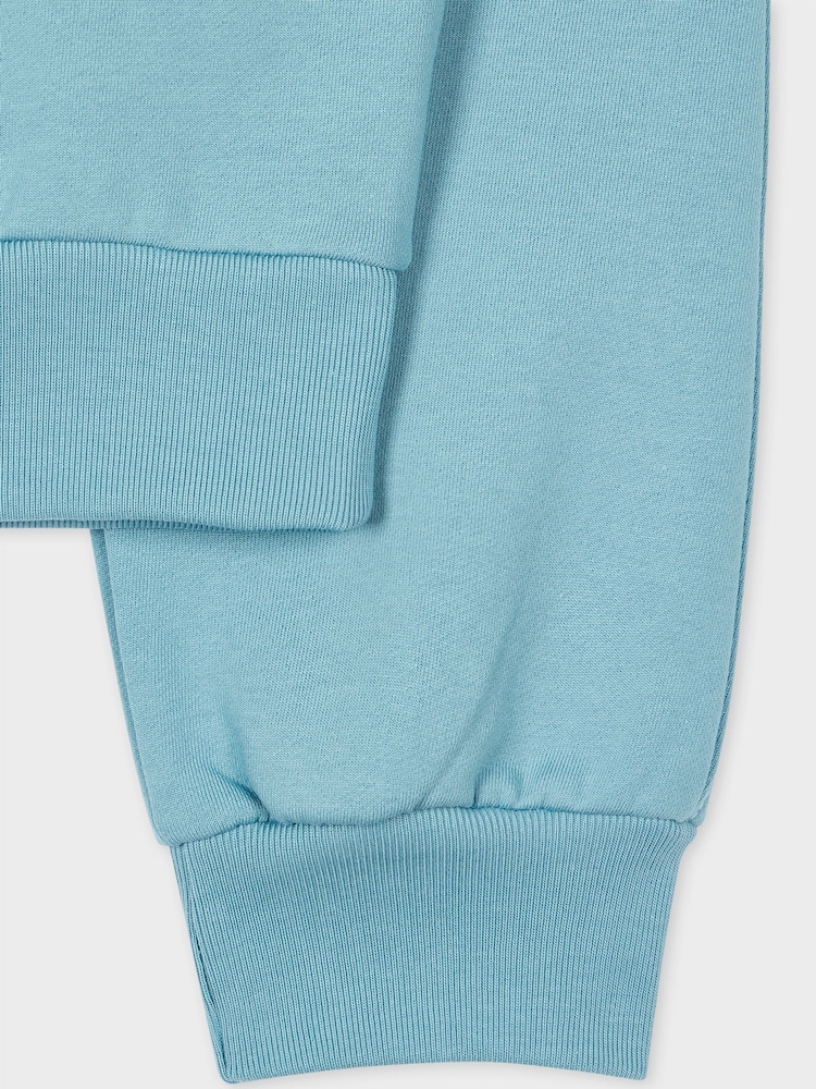 Paul Smith Blue Zebra Logo 100% Cotton Jumper - Image 2 of 3