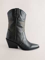 Black Star Western Boots - Image 2 of 6