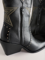 Black Star Western Boots - Image 5 of 6