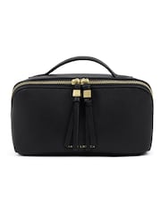 Katie Loxton Black Medium Fold-Out Wash Bag - Image 2 of 4
