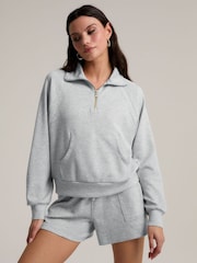 Chelsea Peers Grey Luxe Comfort Scuba Shorts - Image 4 of 4