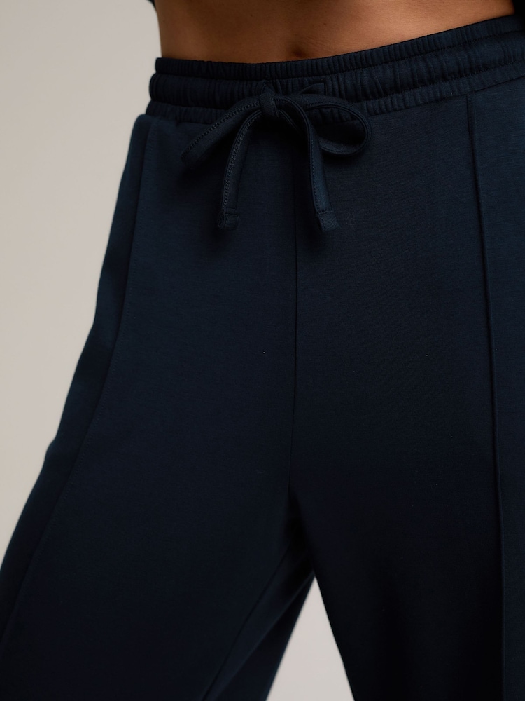 Chelsea Peers Blue Luxe Comfort Scuba Joggers - Image 3 of 3 Chelsea Peers Blue Luxe Comfort Scuba Joggers - Image 3 of 3