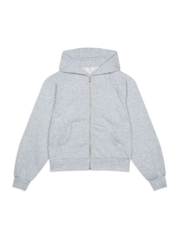 Chelsea Peers Grey LuxeComfort Scuba Zip Hoodie - Image 5 of 5