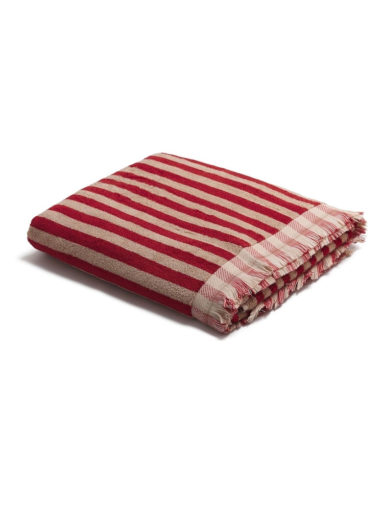 Piglet in Bed Pembroke Stripe Towel - Imagen 1 de 2 Piglet in Bed Pembroke Stripe Towel - Imagen 1 de 2