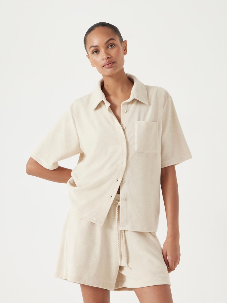 Hush Towelling Short Sleeve Top - Imagen 2 de 7 Hush Towelling Short Sleeve Top - Imagen 2 de 7