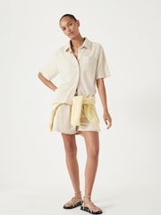 Hush Towelling Short Sleeve Top - Imagen 3 de 7