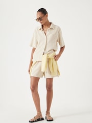 Hush Towelling Short Sleeve Top - Imagen 6 de 7