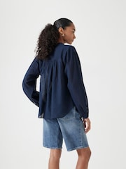 Azul - Hush Bea Textured Stripe Blouse - Imagen 3 de 6