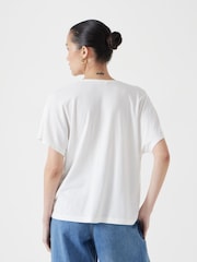 Weiß - Hush Cowl Neck Blouses - Bild 3 von 5