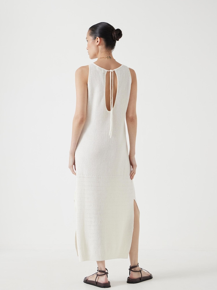 Hush White Clara Knitted Dress - Image 3 of 5