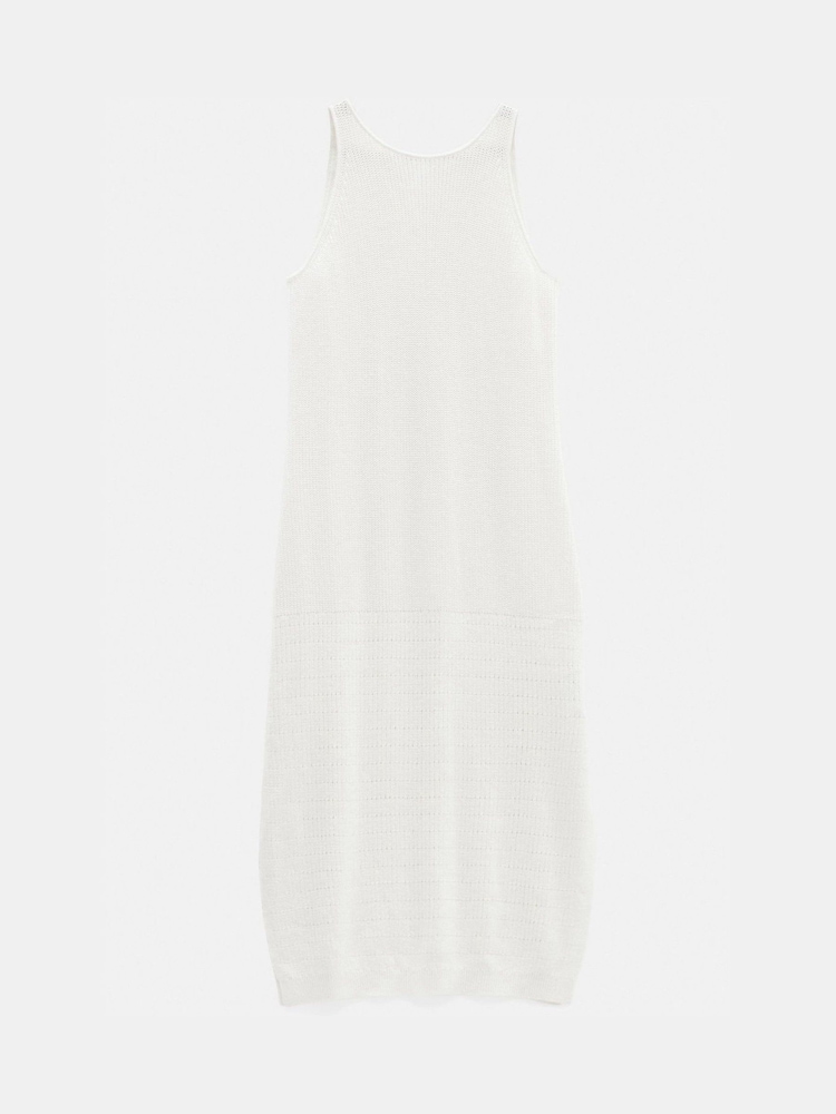 Hush White Clara Knitted Dress - Image 5 of 5