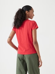 Hush Red Slim Fit Crew T-Shirt - Image 2 of 5