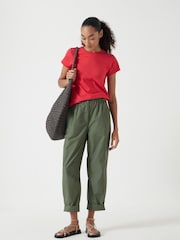 Hush Red Slim Fit Crew T-Shirt - Image 3 of 5