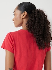 Hush Red Slim Fit Crew T-Shirt - Image 4 of 5