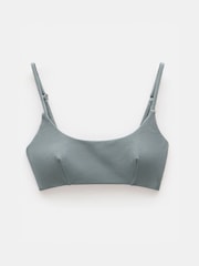 Verde - Top deHush com decote quadrado e textura Bikini - Imagem 2 de 2