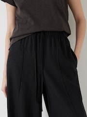 Negro - Hush Blend Petunia Wide Leg Skirt - Imagen 4 de 6
