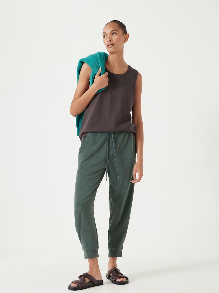 Hush Brown Carla Relaxed 100% Cotton Tank - Image 2 of 5