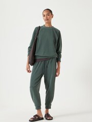 Zielony - Hush Towelling Raglan Sweatshirt - Obraz 2 z 5