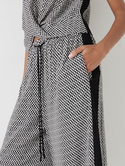 Hush Grey Petunia Wide Leg Grey Trousers - Image 2 of 5