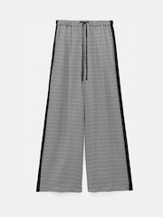 Hush Grey Petunia Wide Leg Grey Trousers - Image 5 of 5