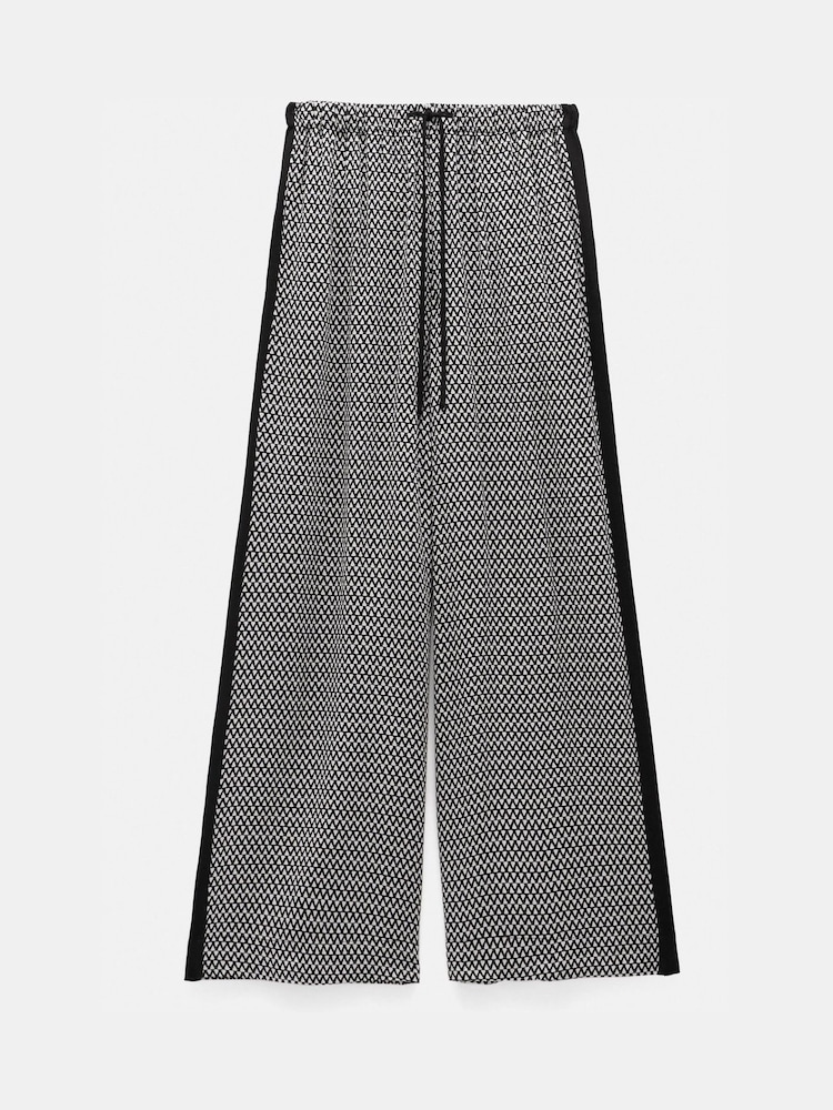 Hush Grey Petunia Wide Leg Grey Trousers - Image 5 of 5
