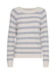VERO MODA Natural Chrome Round Neck Knitted Jumper - Image 5 of 5