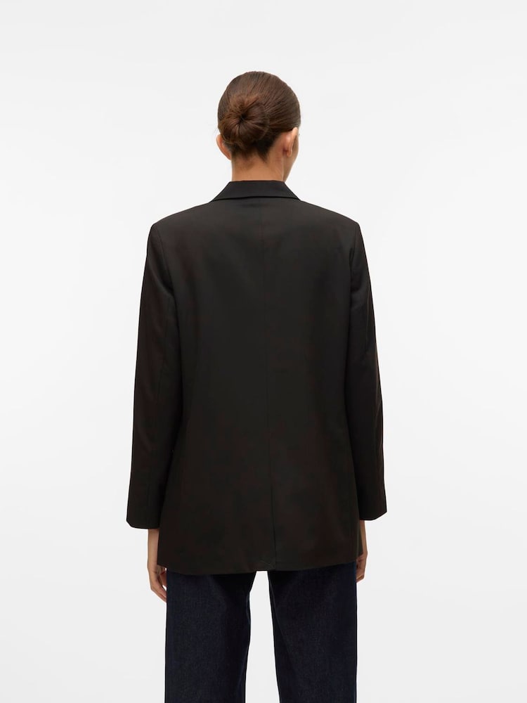 VERO MODA Black Long Sleeve Slim Jacket - Image 2 of 5