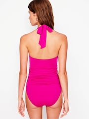 Boden Pink Levanzo Halter Swimsuit - Image 4 of 7