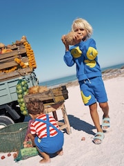 Boden Fun 100% Cotton Sweatshorts - صورة 1 من 4