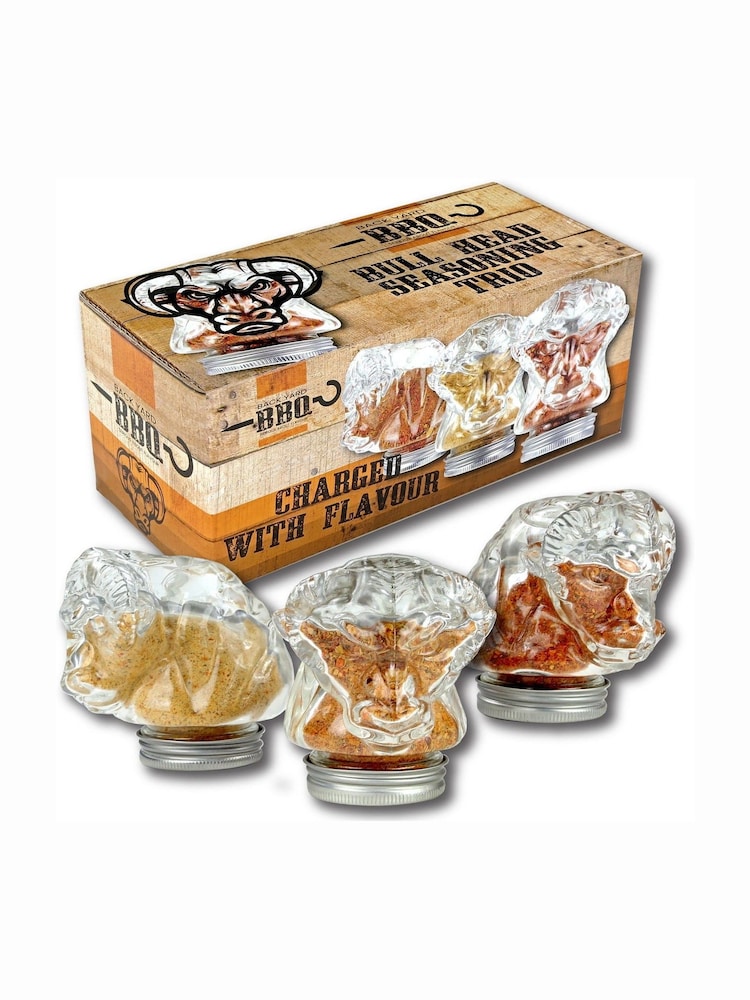 Kimm & Miller 3 X Glass Bull Seasonings Pack - Image 1 of 3
