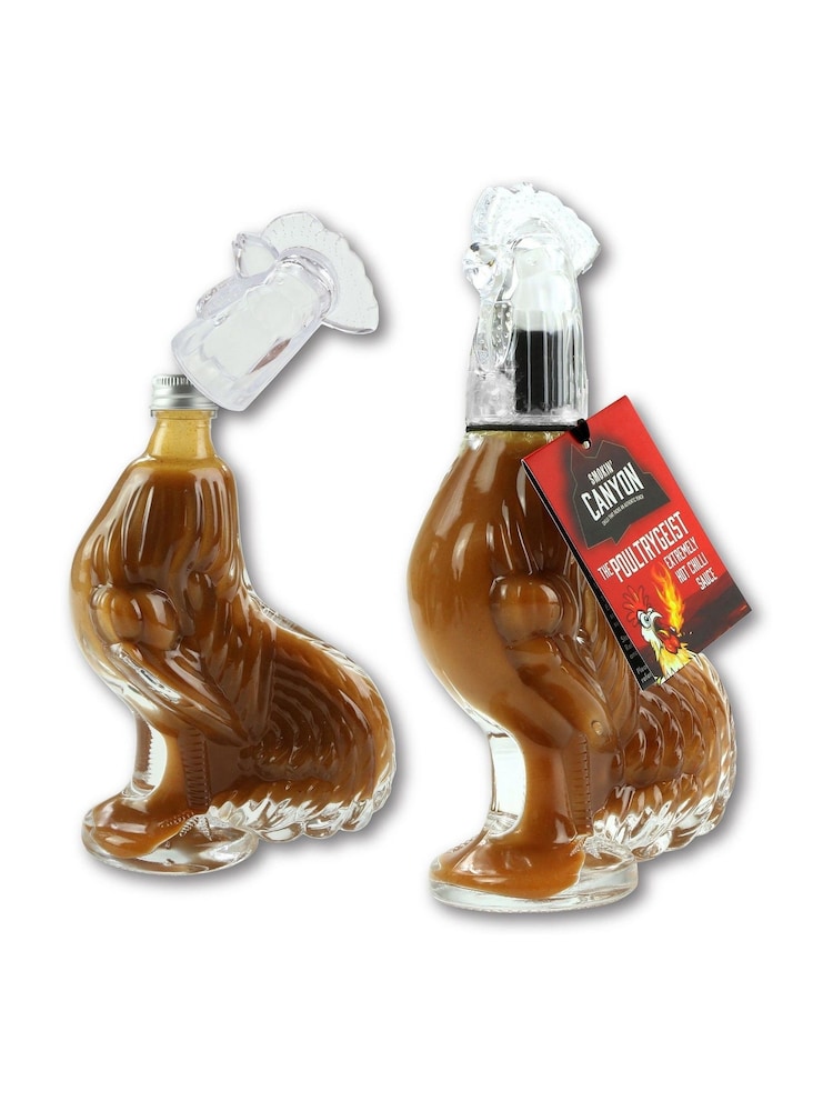 Kimm & Miller The Poultrygeist Ghost  Red Jalapeno Hot Sauce Gift Set - Image 1 of 6