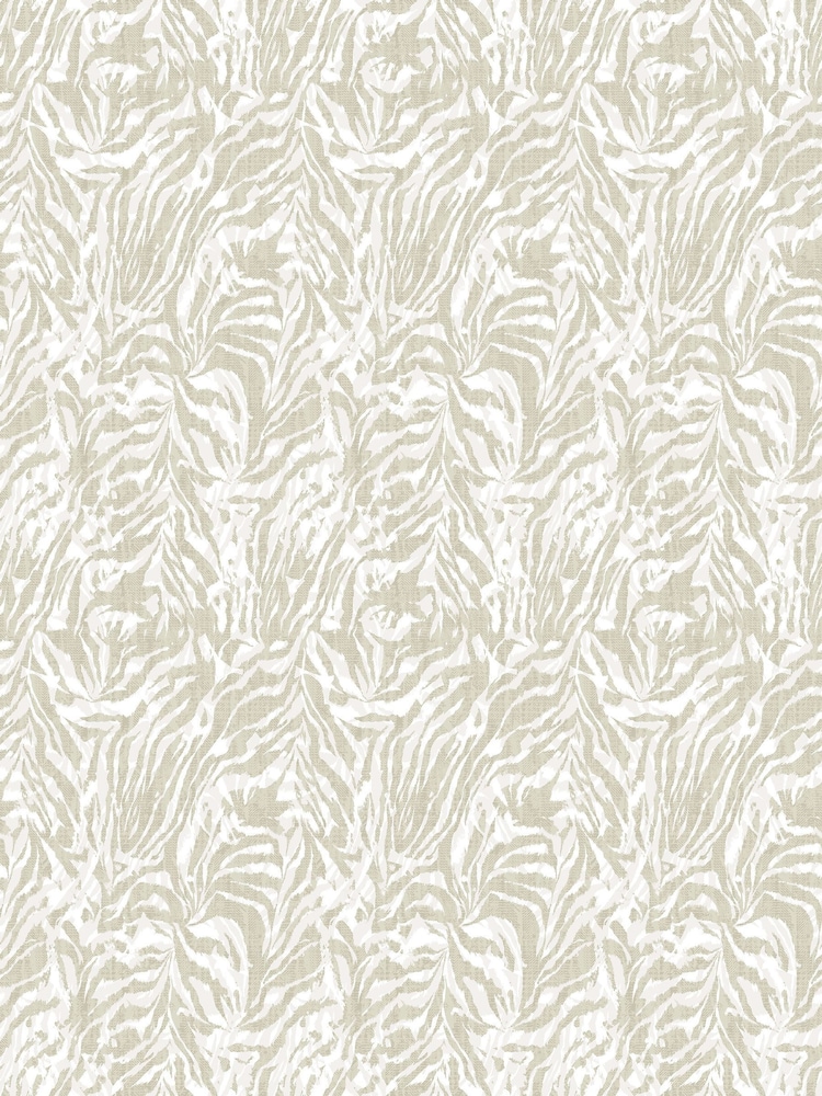 Ohpopsi Linen Zebra A4 Sample Wallpaper - Image 1 of 1 Ohpopsi Linen Zebra A4 Sample Wallpaper - Image 1 of 1