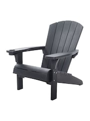 Keter 2 Pack Grey Adirondack Garden Chairs - Image 2 of 6