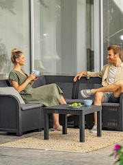 Keter Grey Rosalie 5 Seater Corner Set - Image 1 of 6