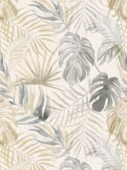 Ohpopsi Linen and Stone Tropica A4 Wallpaper Sample - Image 1 of 1