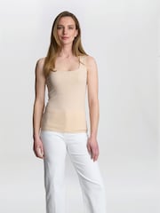 Gina Bacconi Bettina Brown Vest With Bra Shelf - Image 1 of 4