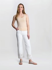 Gina Bacconi Bettina Brown Vest With Bra Shelf - Image 2 of 4
