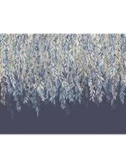 Ohpopsi Midnight Cascading Willow A4 Wallpaper Sample - Image 1 of 1