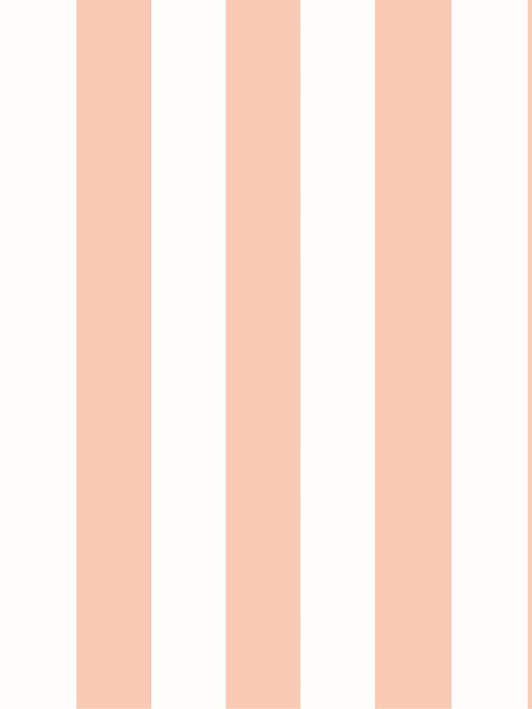 Ohpopsi Peach Puff Bloc Stripe A4 Sample Wallpaper - Image 1 of 1