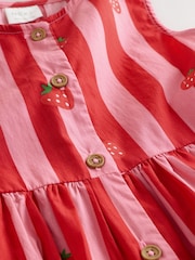 Red/Pink Stripe Blouse And Trousers Co-ord Set (3mths-8yrs) - Image 10 of 10