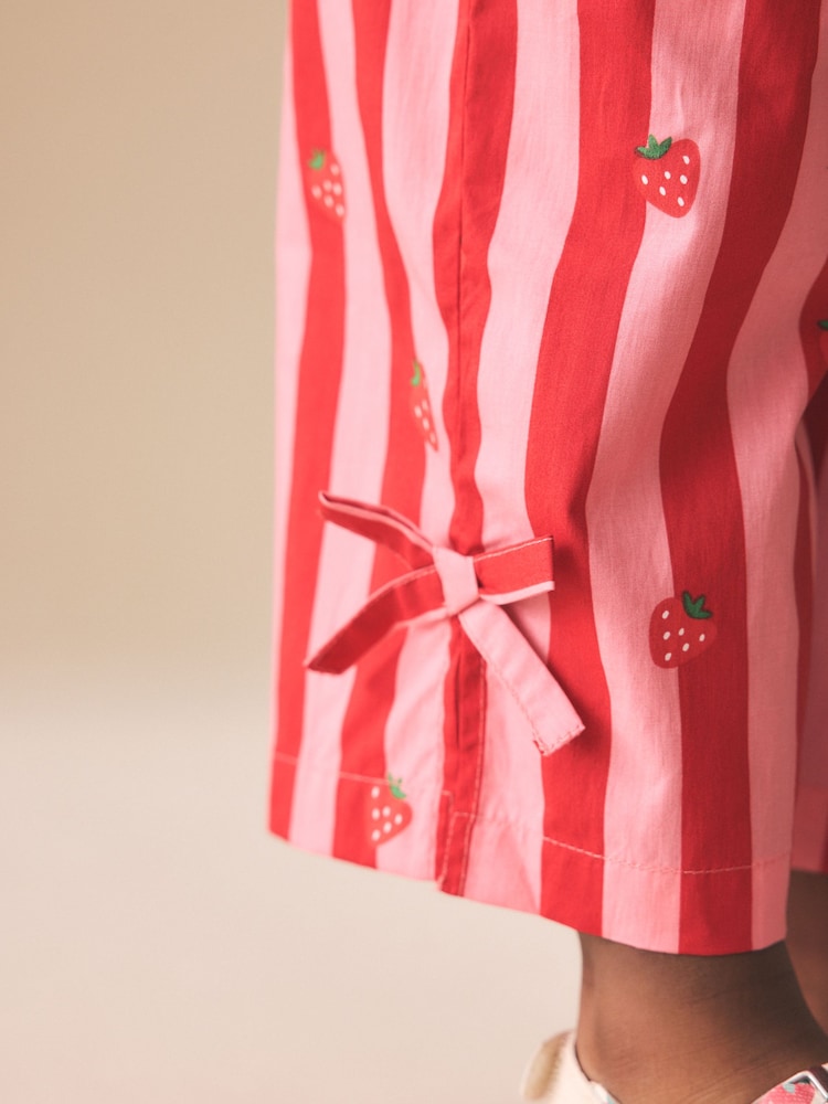 Red/Pink Stripe Blouse And Trousers Co-ord Set (3mths-8yrs) - Image 5 of 5 Red/Pink Stripe Blouse And Trousers Co-ord Set (3mths-8yrs) - Image 5 of 5