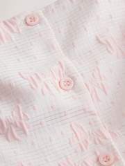 Pastel Pink Bow Front Prom Dress (3mths-8yrs) - Image 4 of 5