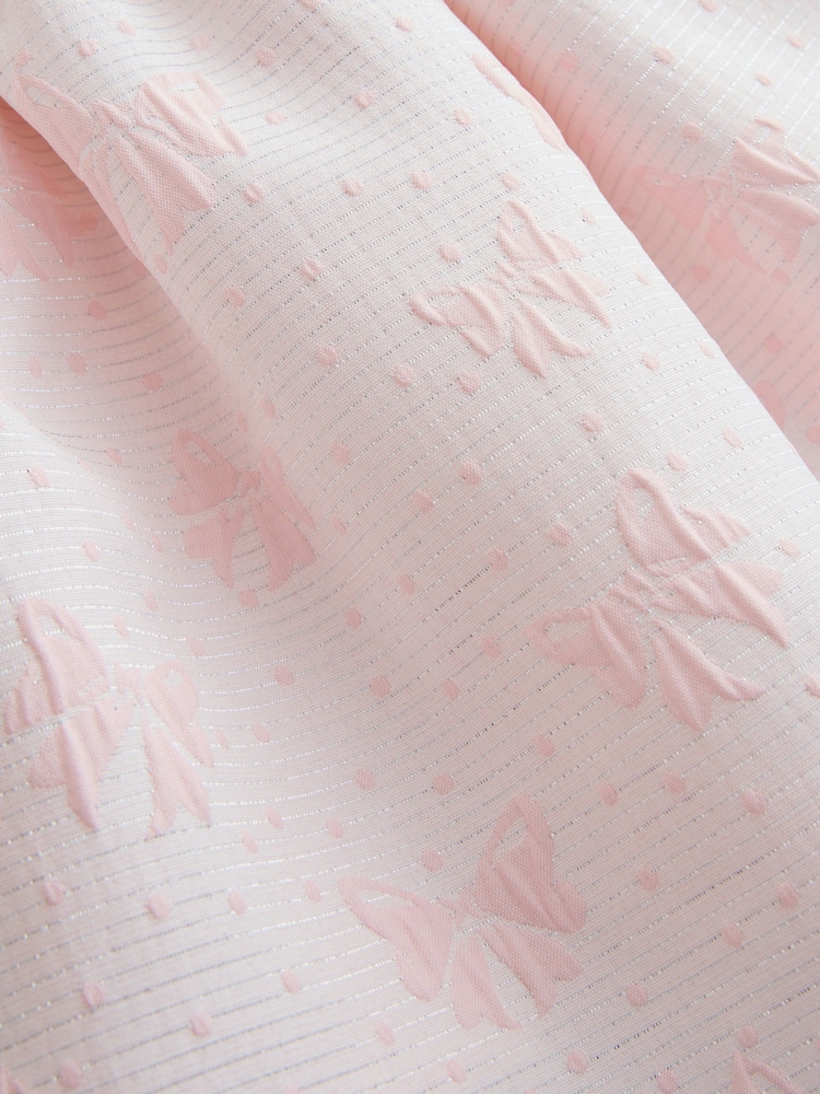 Pastel Pink Bow Front Prom Dress (3mths-8yrs) - Image 8 of 8 Pastel Pink Bow Front Prom Dress (3mths-8yrs) - Image 8 of 8